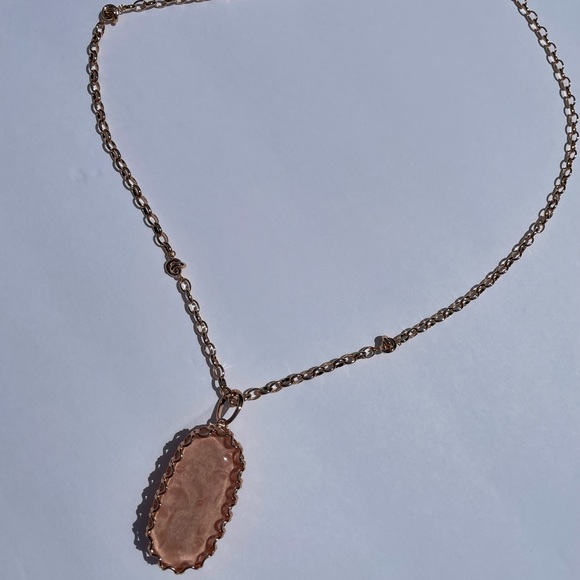 NWT Kendra Scott Macrame Reid Statement Pendant Necklace - Picture 3 of 12